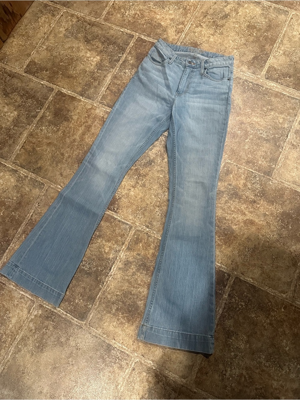 Kimes Light Blue Flare Jeans -